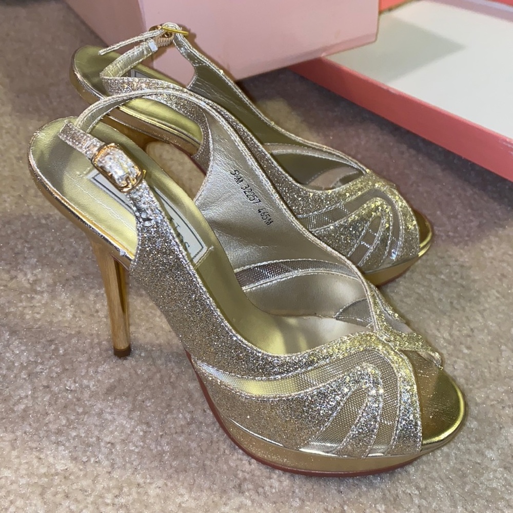 Silver heels